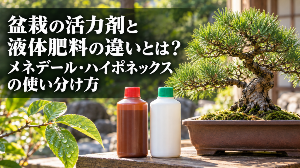盆栽の剪定ばさみ 手動と電動の選び方
