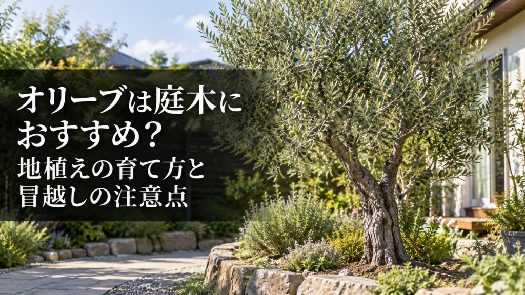オリーブの地植えと冬越しの管理