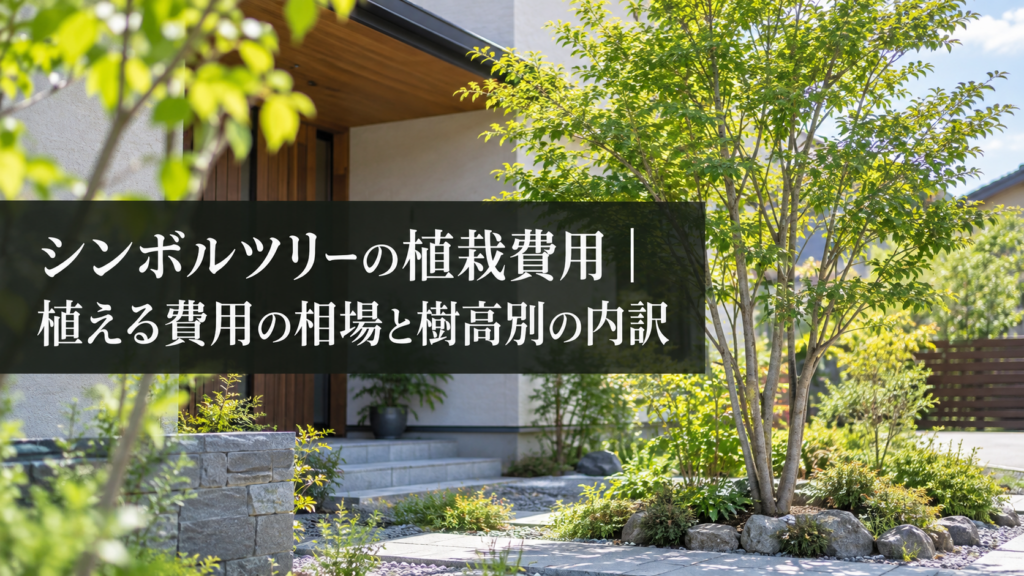 シンボルツリーの植栽費用の相場